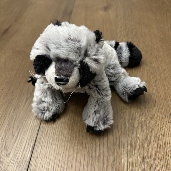 Ganz Webkinz Raccoon HM143 Gray No Code Rare Retired Plush Stuffed Animal - Picture 6 of 12